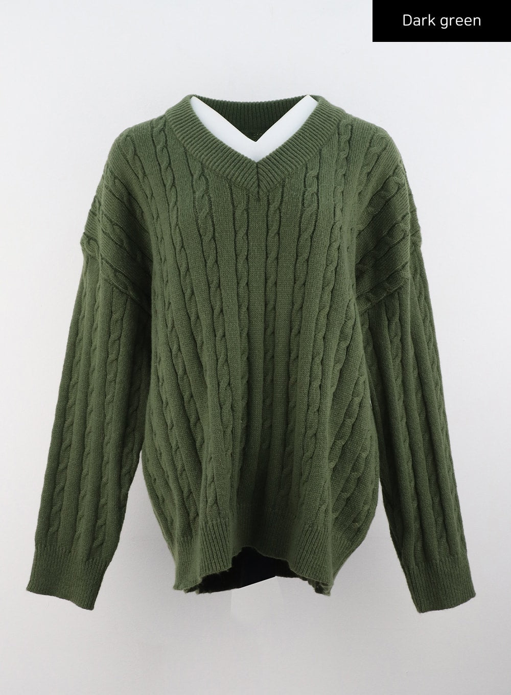 cable-knit-v-neck-sweater-cs303