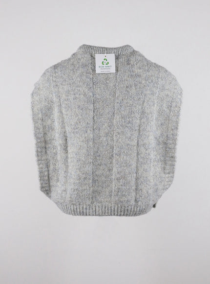 recycled-polyester-cable-knit-sweater-vest-cd314