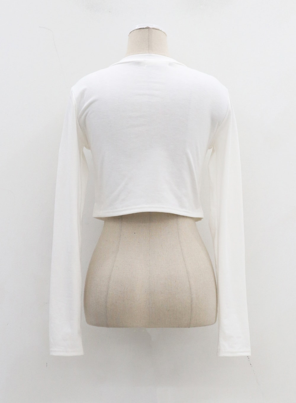 Star Long Sleeve Cropped Top CJ330