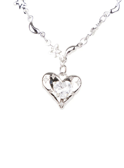 Heart Pendant Necklace CJ523