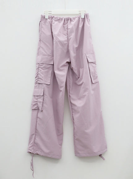 Drawstring Cargo Baggy Pants CF313