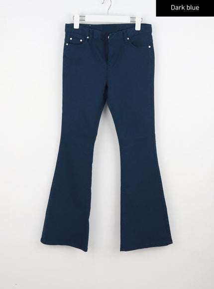 Bootcut Cotton Pants CA325