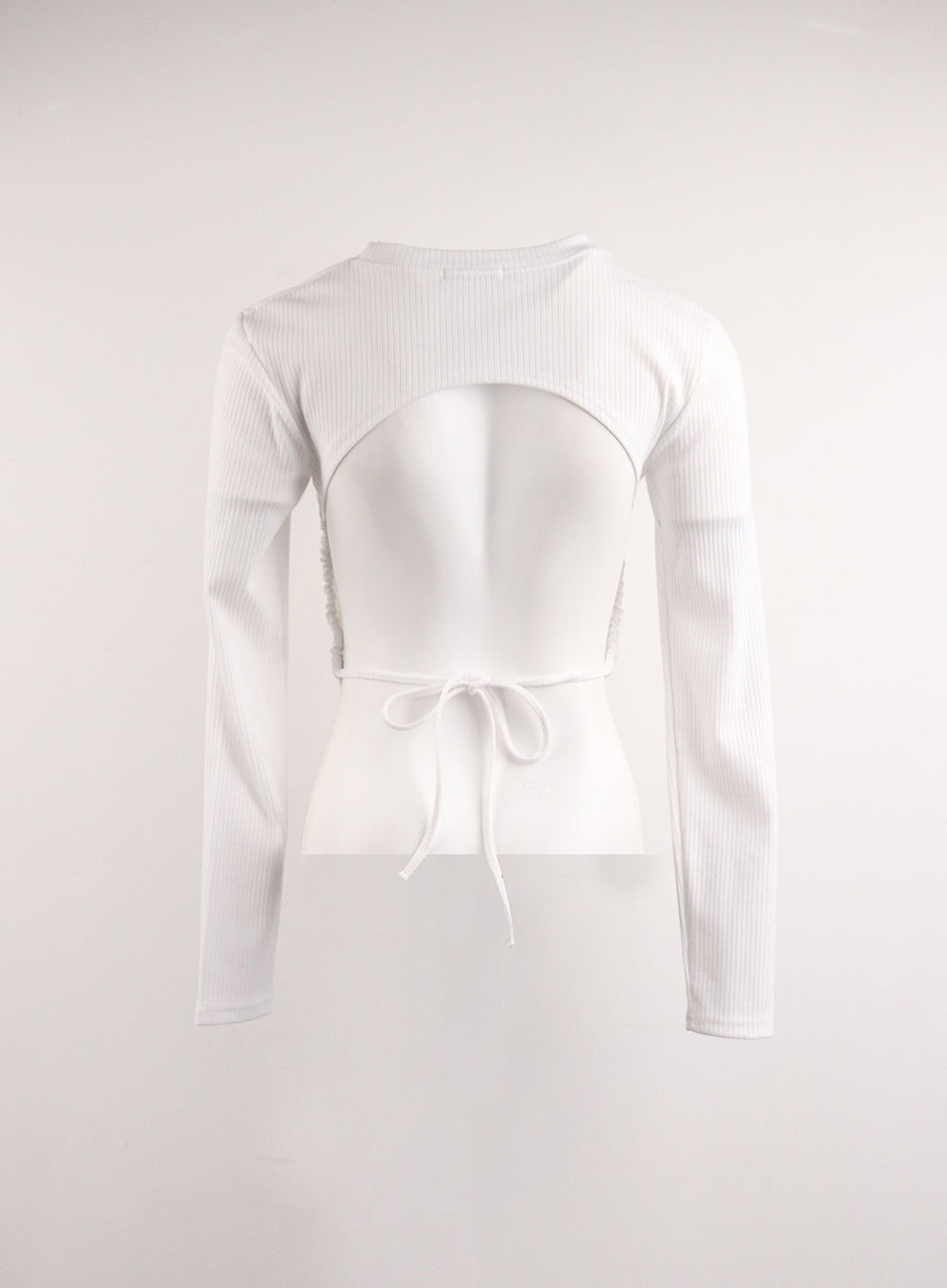 round-neck-glitter-backless-long-sleeve-cj412