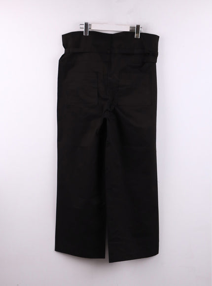 solid-detail-waist-straight-pants-cf406