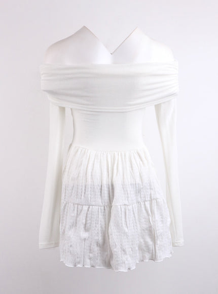 off-shoulder-frill-mini-dress-cj424