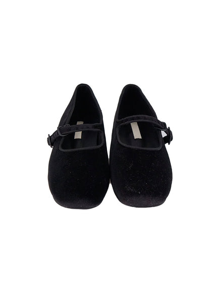 Velvet Mary Jane Flats CJ515