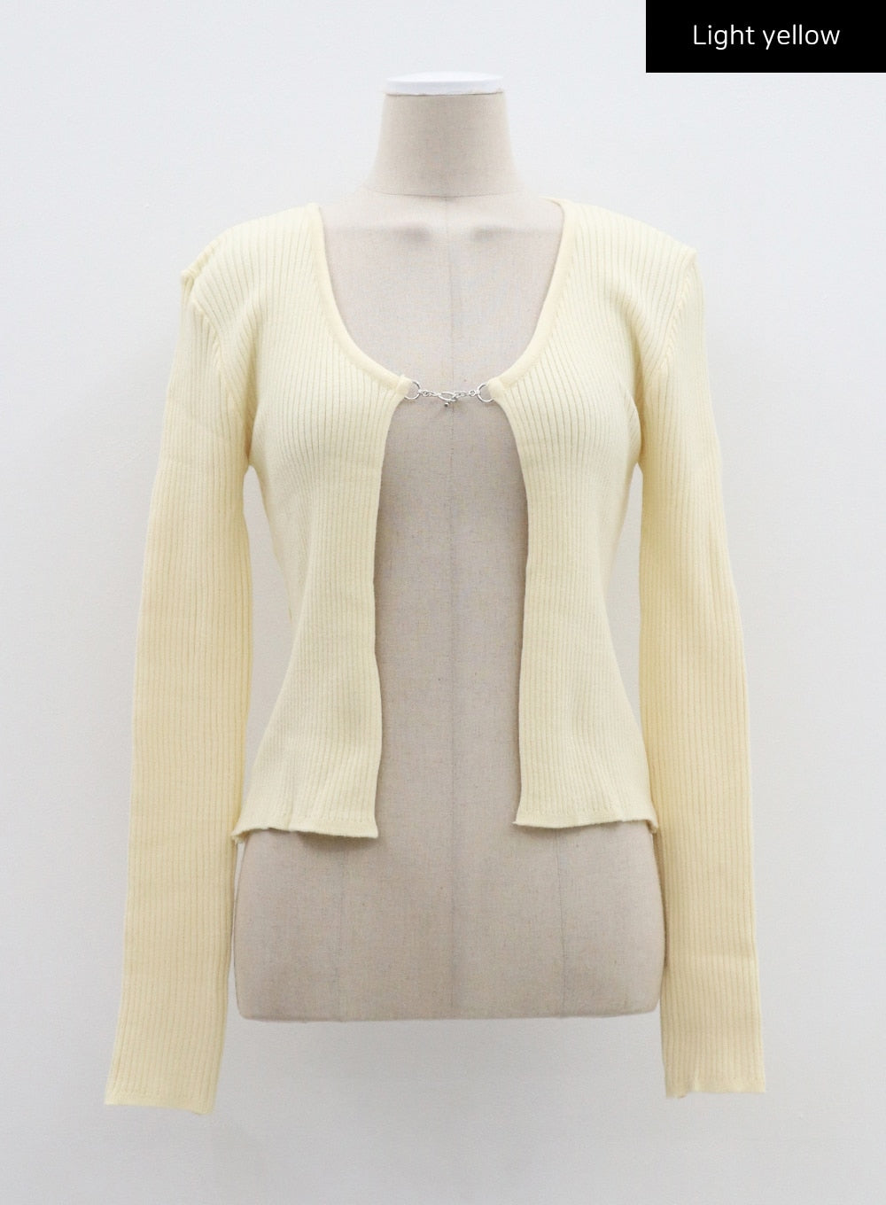 Ribbed Knit Cardigan CM303