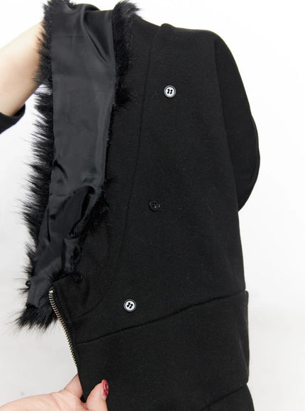 slim-fit-fleece-fur-hoodie-cn514