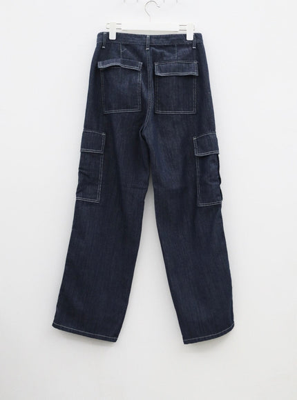 Wide Cargo Jeans CF302