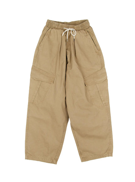 wide-leg-cargo-pants-cj513 / Beige