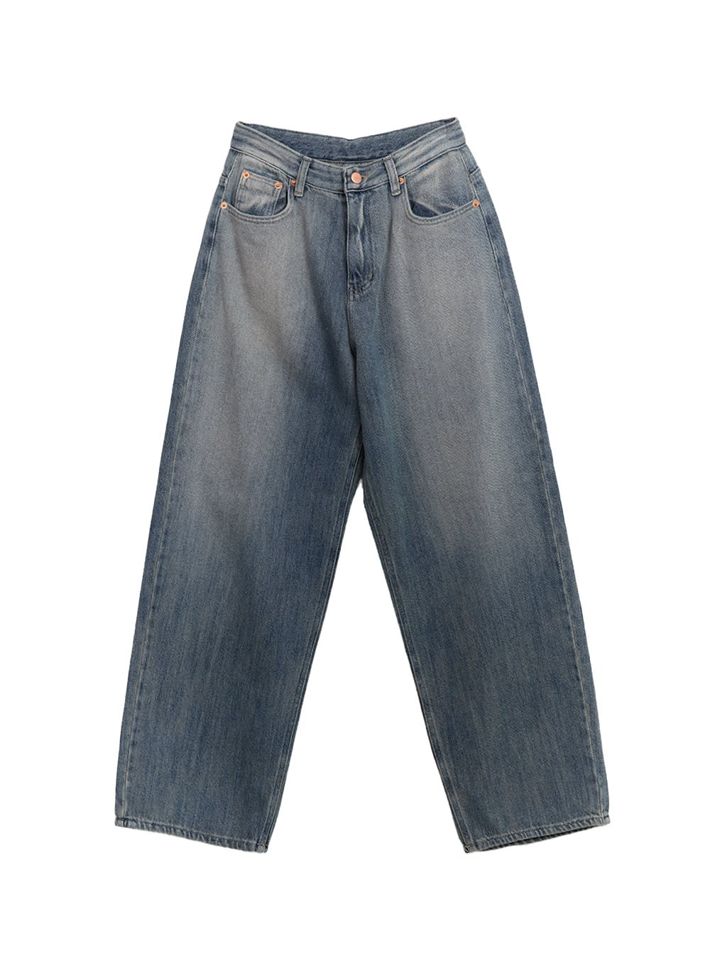 genesis-washed-wide-leg-jeans-cf507 / Blue
