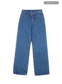 classic-straight-jeans-oy409 / Dark blue