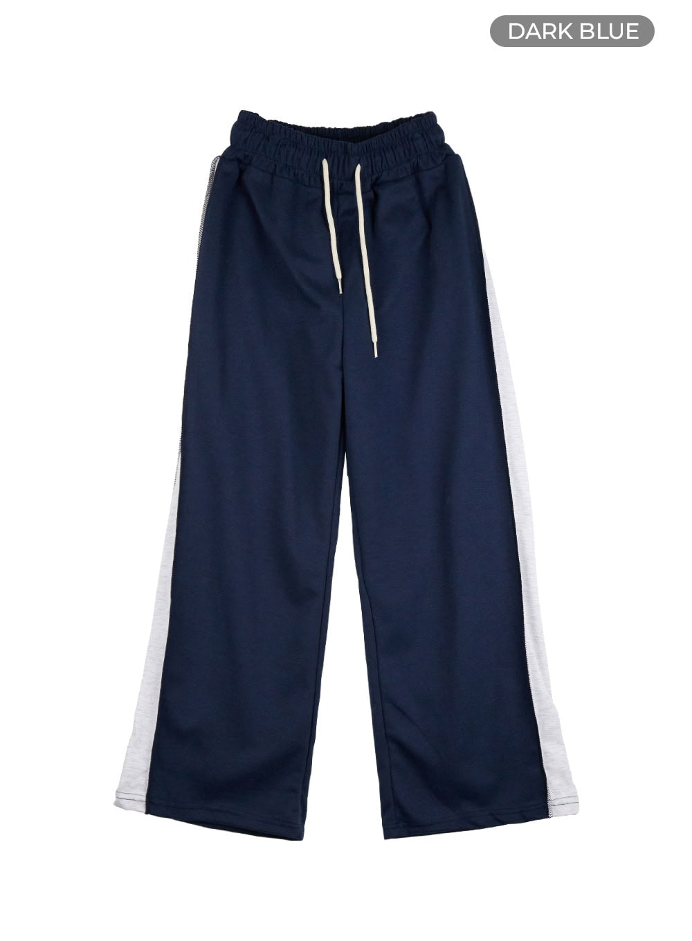 string-color-block-sweatpants-ol408 / Dark blue