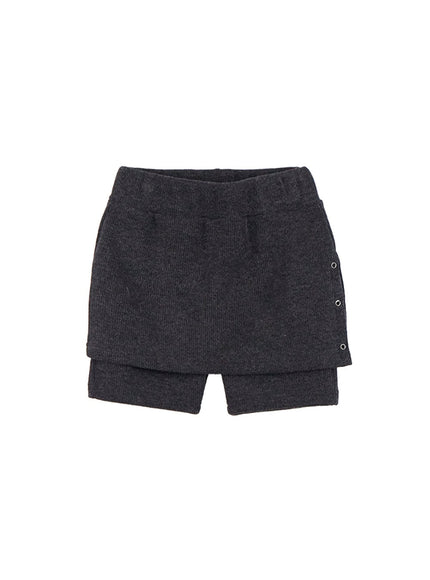 comfy-knit-shorts-cn421 / Dark gray