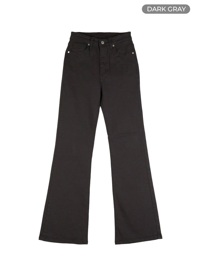 slim-bootcut-jeans-cu424 / Dark gray