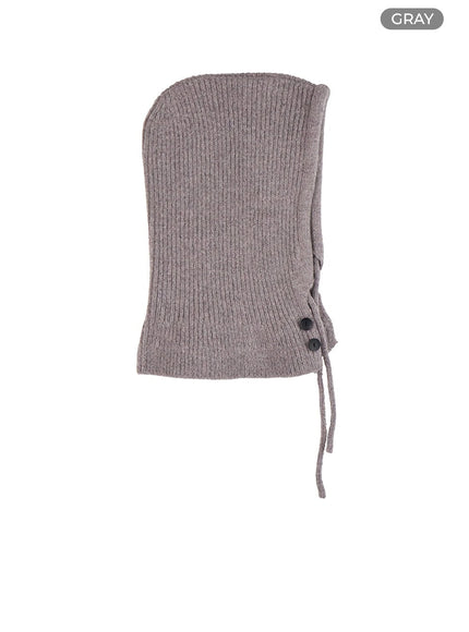 knit-balaclava-co425 / Gray