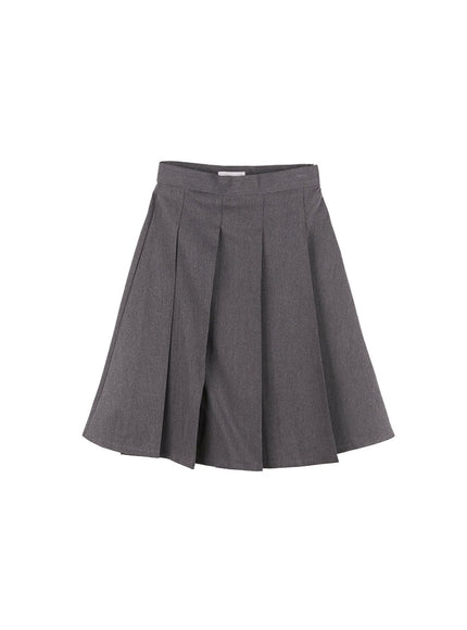 Classic Pleated Midi Skirt CF512