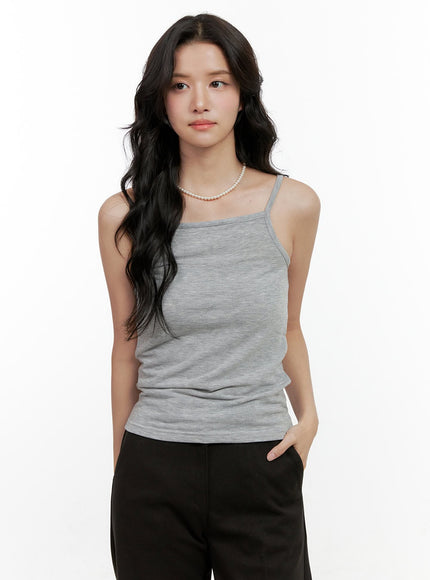 solid-essentials-cami-on404 / Gray