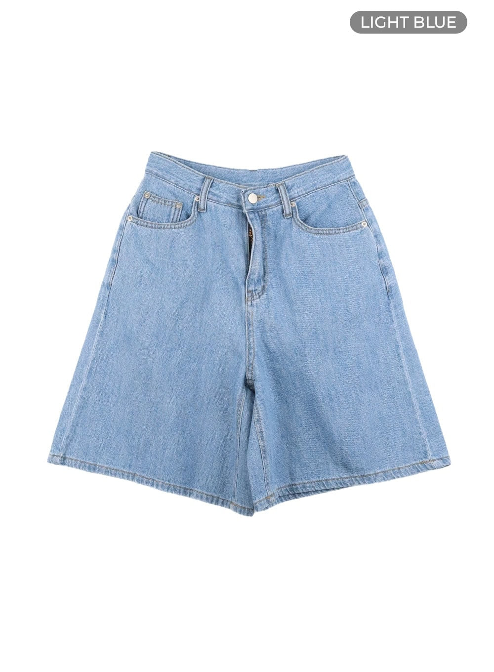 denim-dream-washed-baggy-jorts-cy407 / Light blue