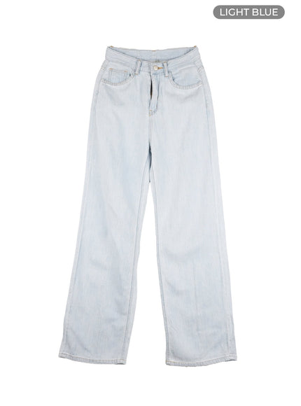 loose-fit-straight-jeans-ol424 / Light blue