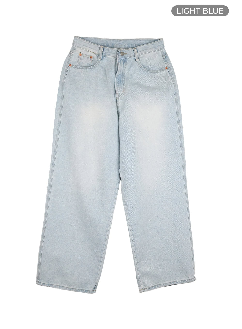 low-rise-loose-fit-baggy-jeans-cy431 / Light blue