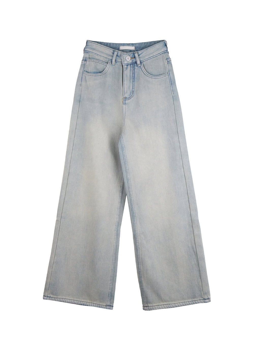 natalie-washed-denim-wide-leg-jeans-on418 / Light blue