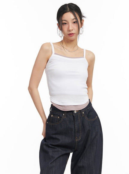 Layered Crop Tank Top CM503