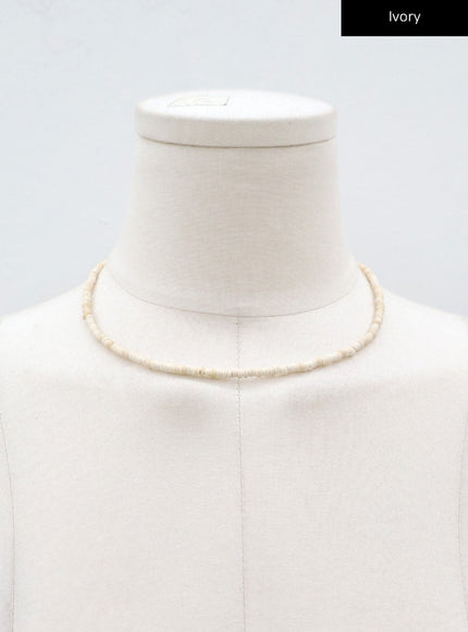 Wooden Beaded Necklace CJ22