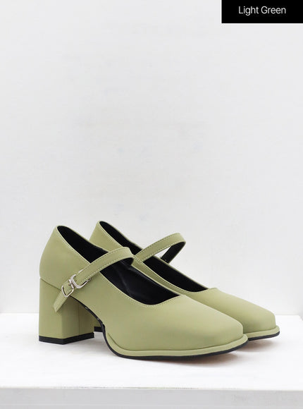 Mary Jane Square Toe Shoes OS22