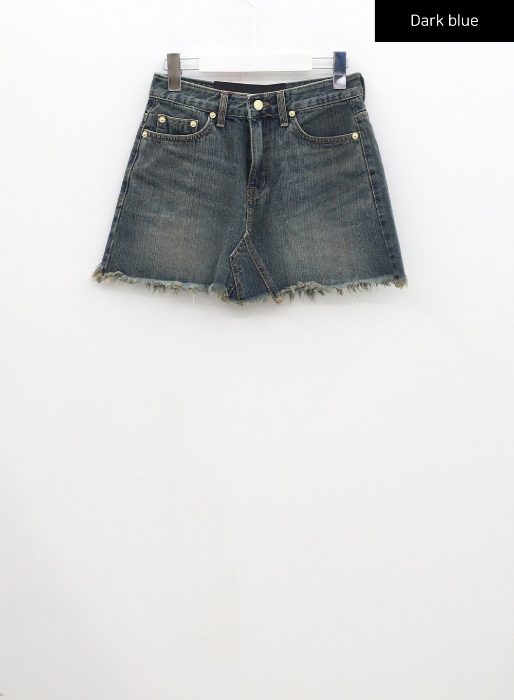 Mid-Rise Denim Mini Skirt CM321