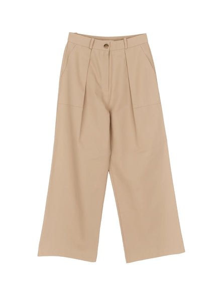High-Waist Wide Leg Trousers CA510