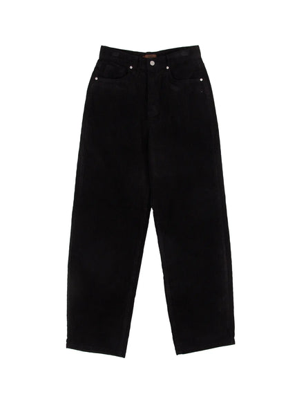 classic-corduroy-pants-cj514 / Black