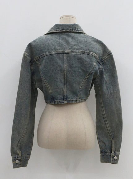 Silvia Washing Jeans Jacket CS27