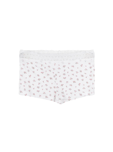 floral-lace-trim-micro-shorts-ca520
