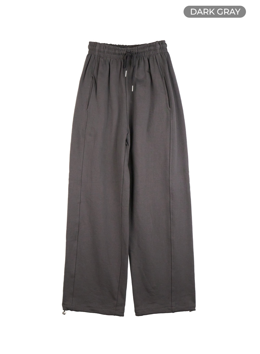 comfy-cotton-banded-joggers-co402 / Dark gray