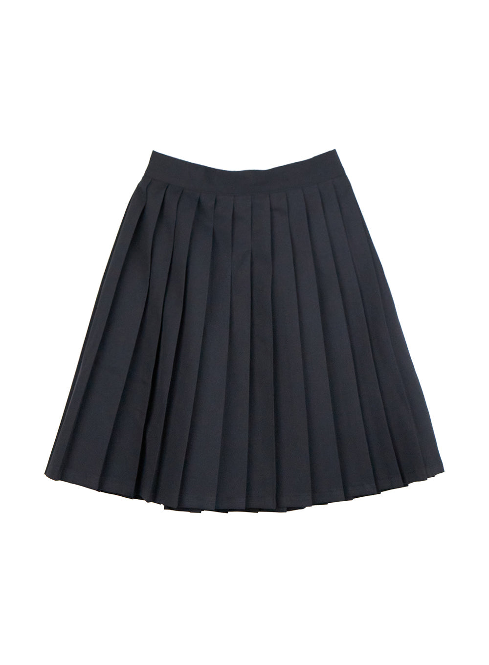 pleated-polyester-midi-skirt-cn425 / Dark gray