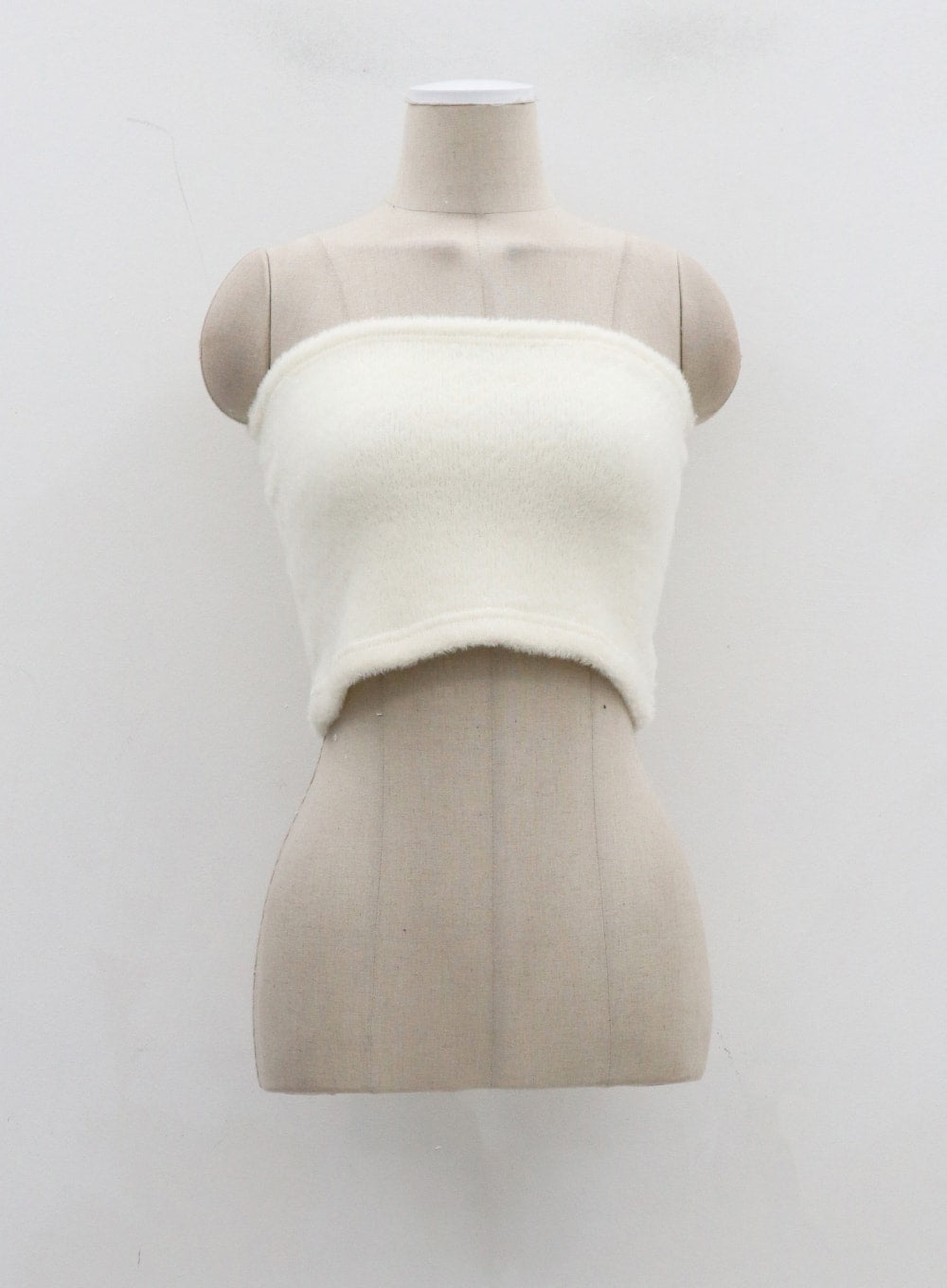 Teddy Cardigan Tube Top And Mini Skirt Set CJ325