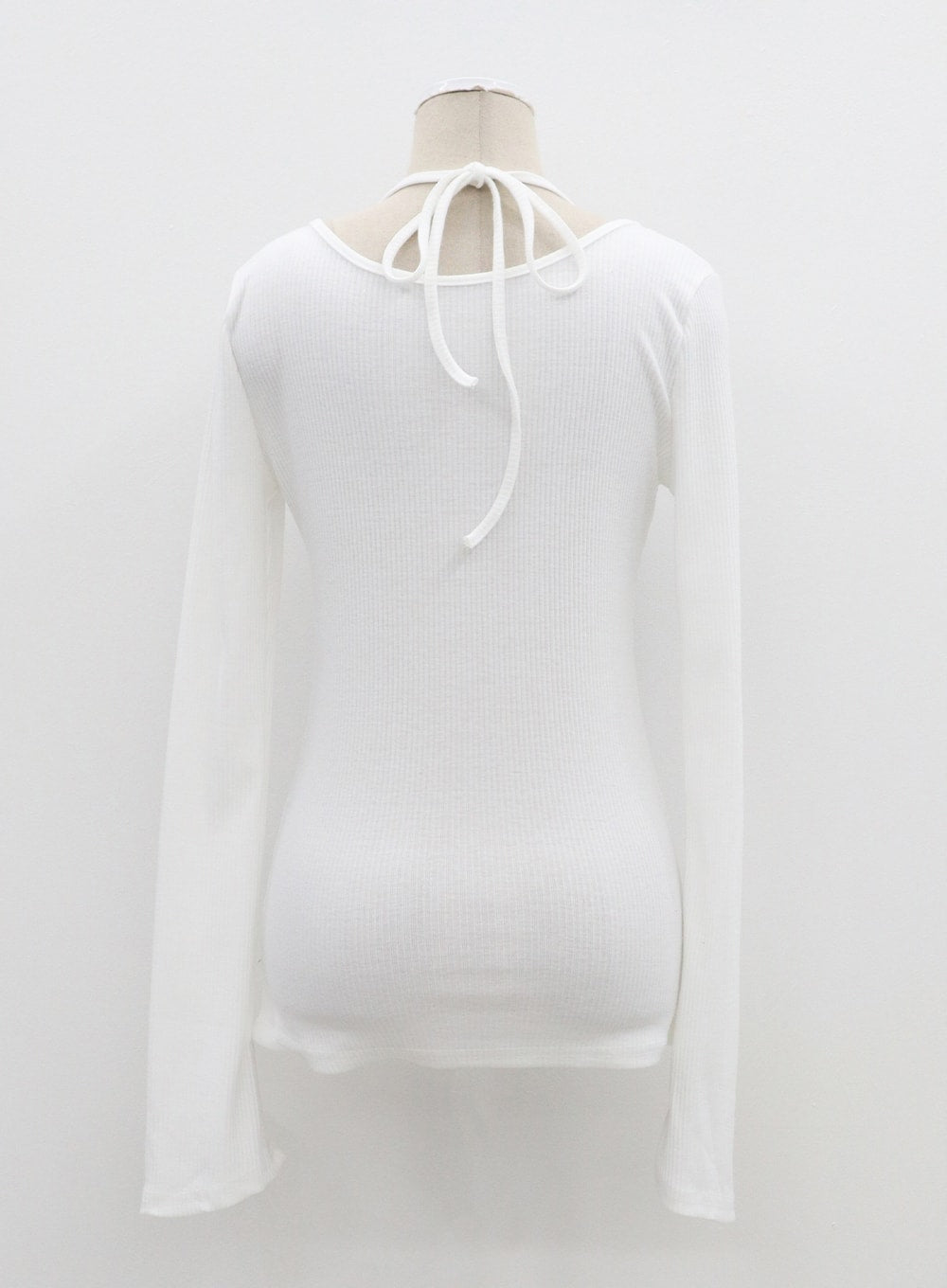 Graphic Ribbed Knit Top CF309