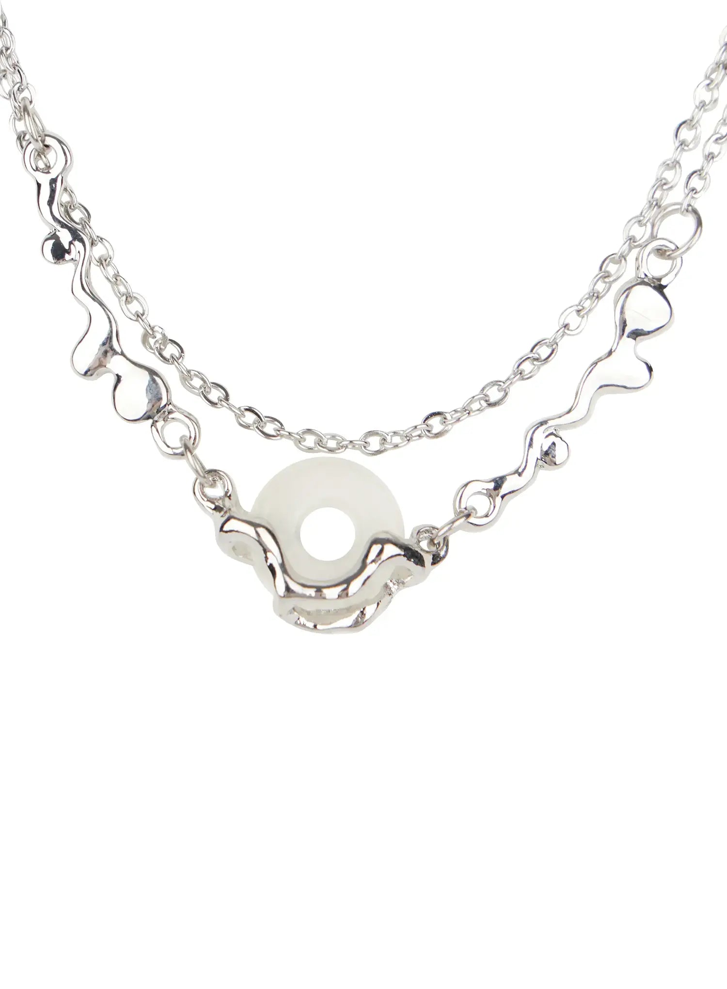 Donut Pendant Necklace CO503