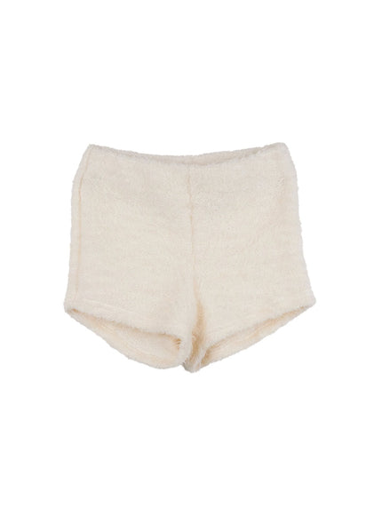 cozychic-wool-blend-shorts-cn408 / Light beige