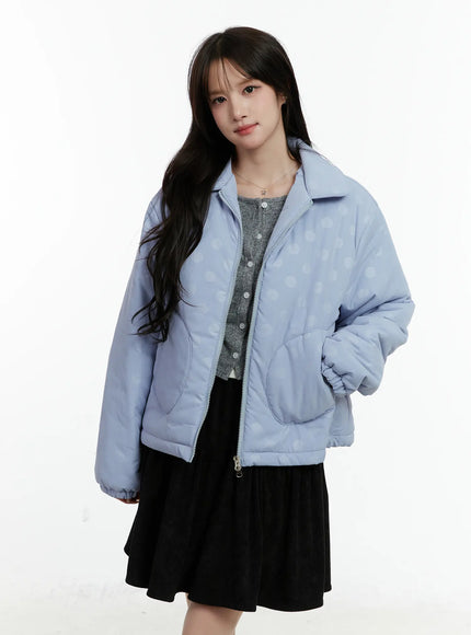 Polka Dot Bomber Jacket CD514
