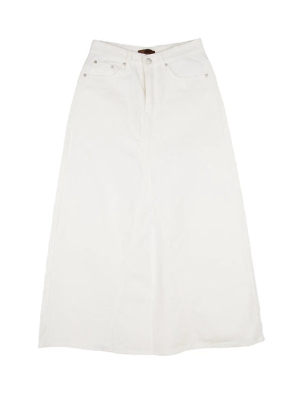 a-line-classic-maxi-skirt-cj523 / White