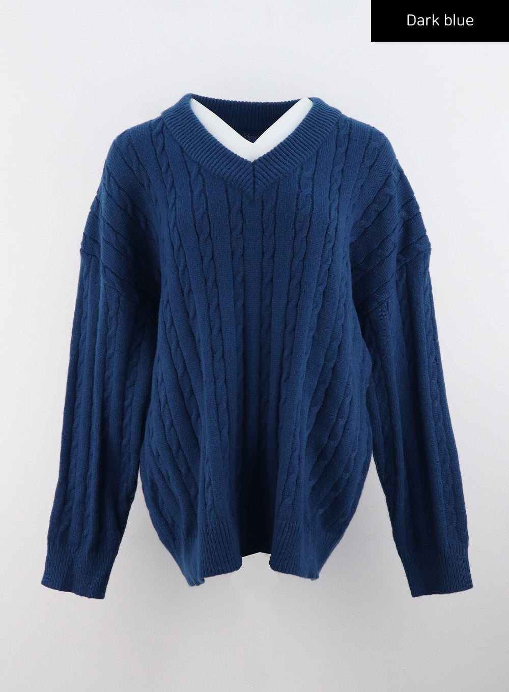 cable-knit-v-neck-sweater-cs303