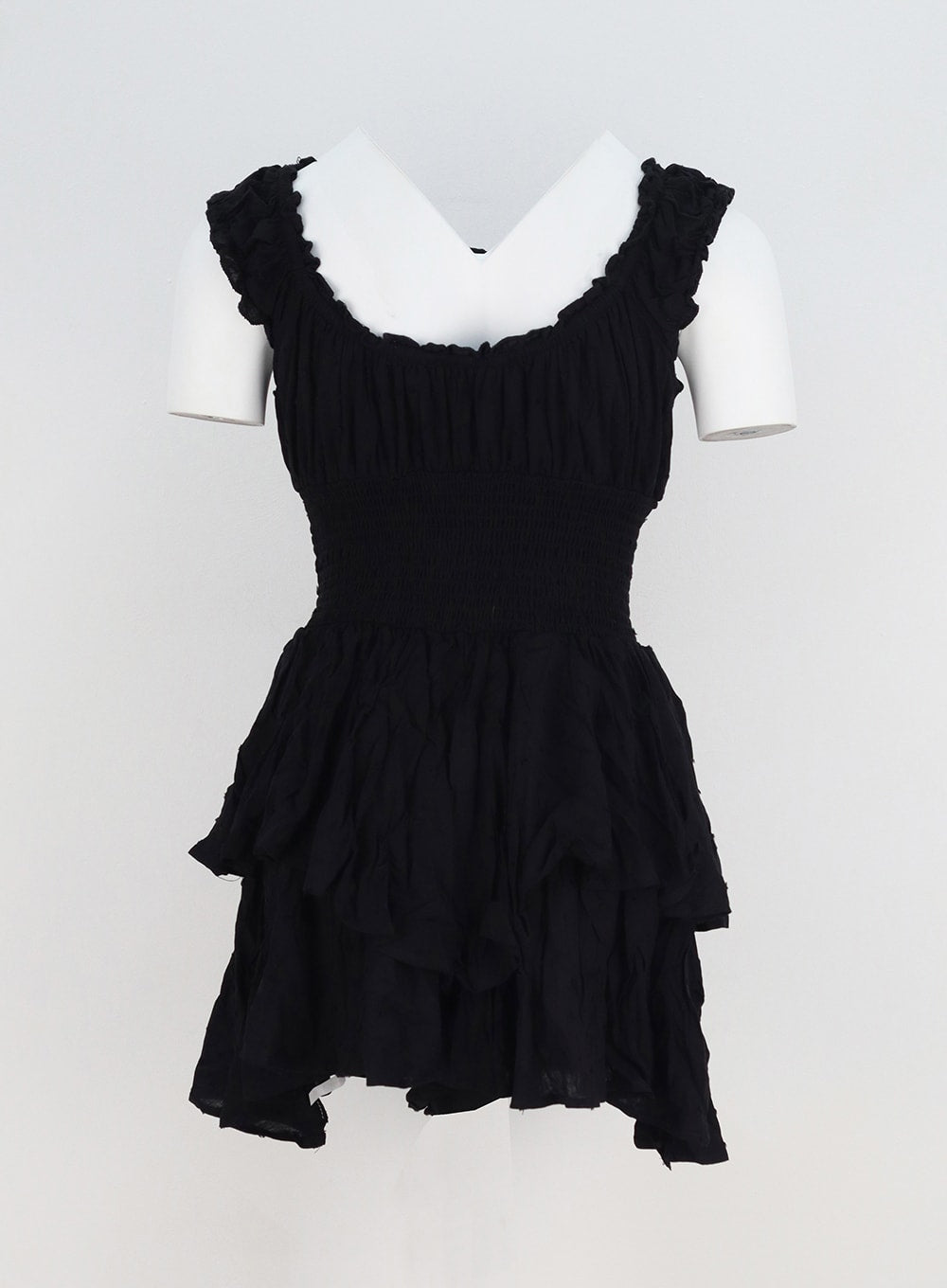 Frill Layered Mini Dress CY308