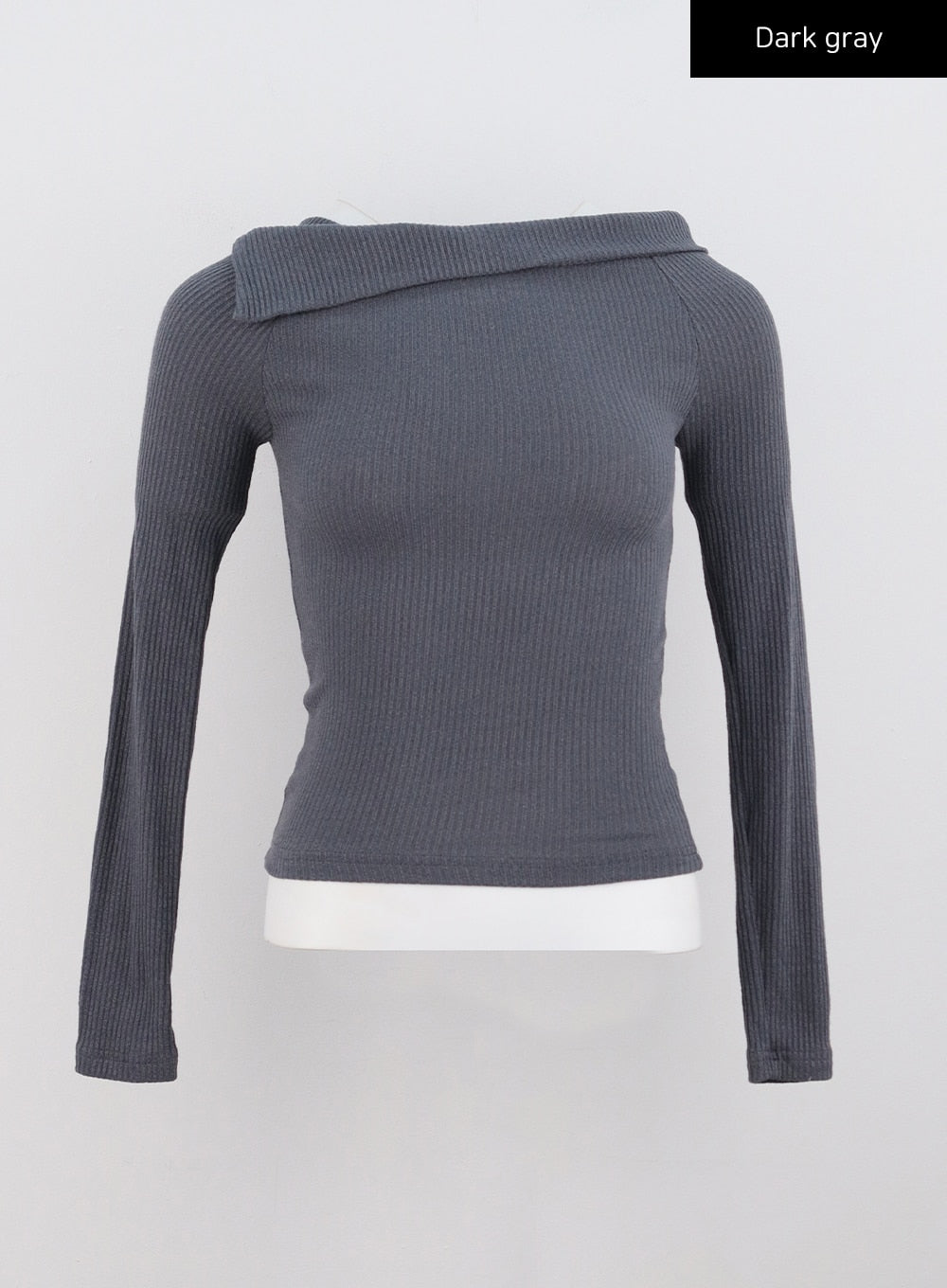 Off-Shoulder Long Sleeve Top CG329 - Korean Women's Fashion