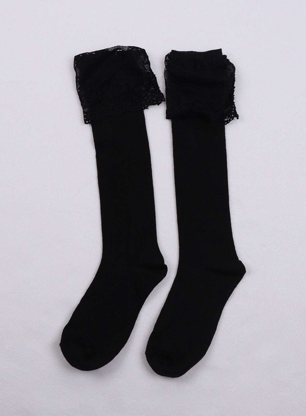 lace-trim-over-calf-socks-cj423