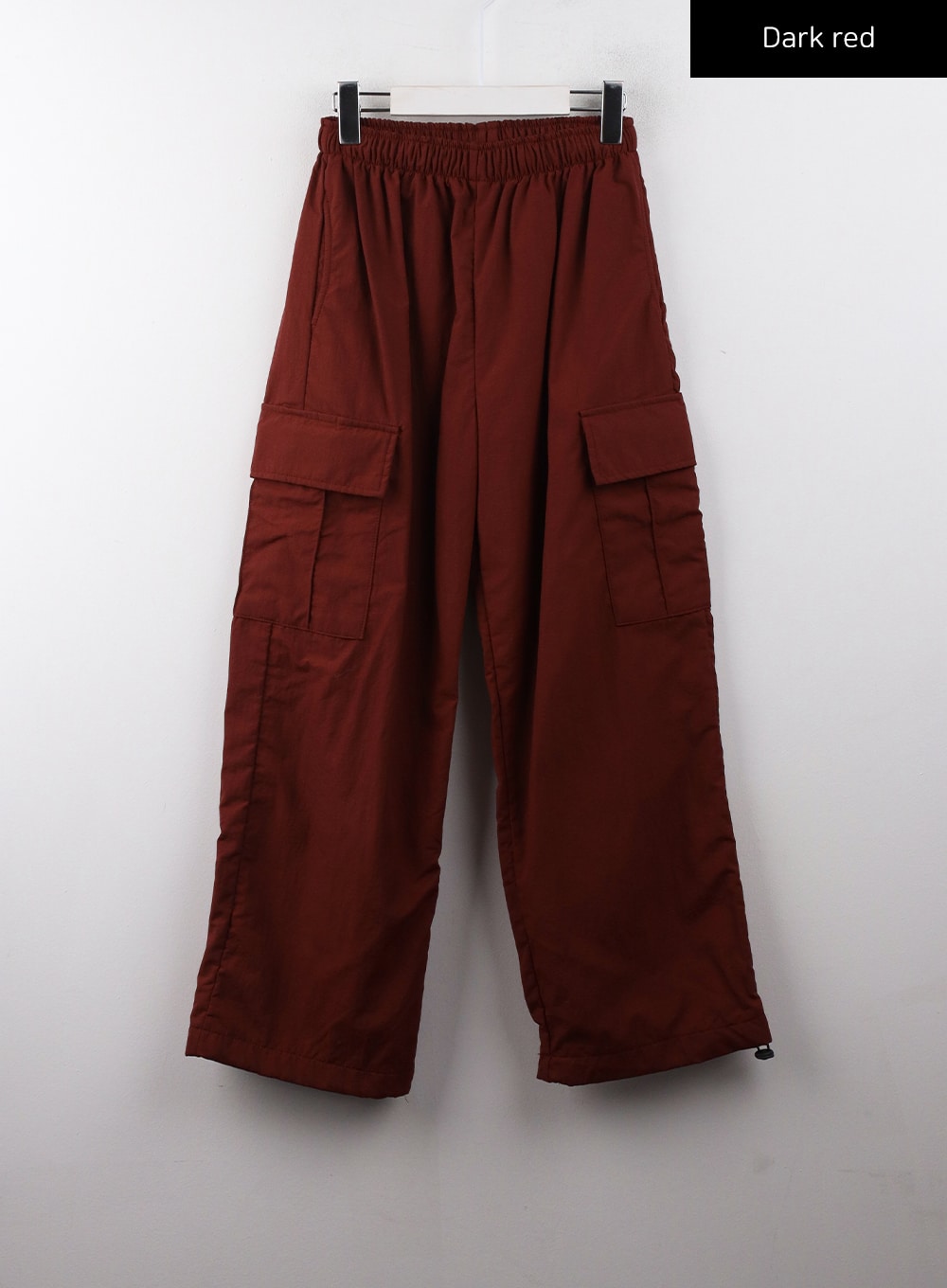 terry-middle-waist-solid-pocket-cargo-pants-cd329