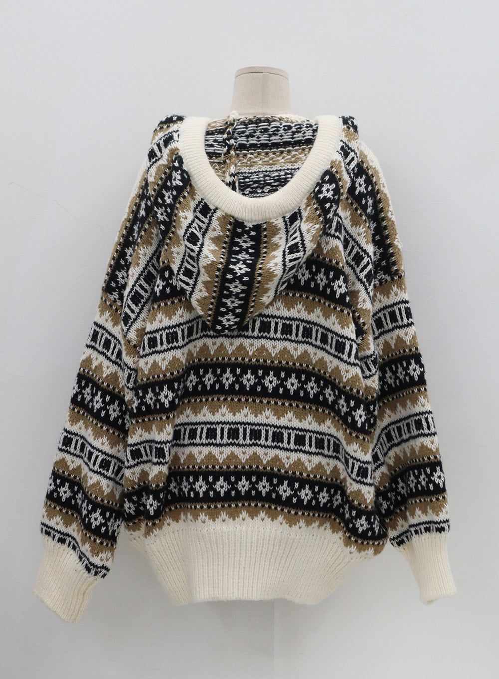 Long Hooded Knit BN01