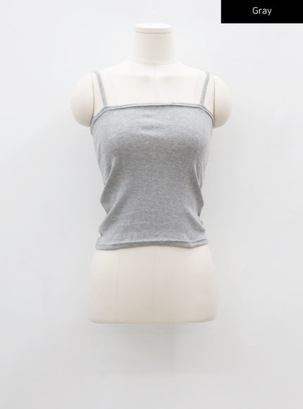 Basic Square Neck Cami Top CJ27