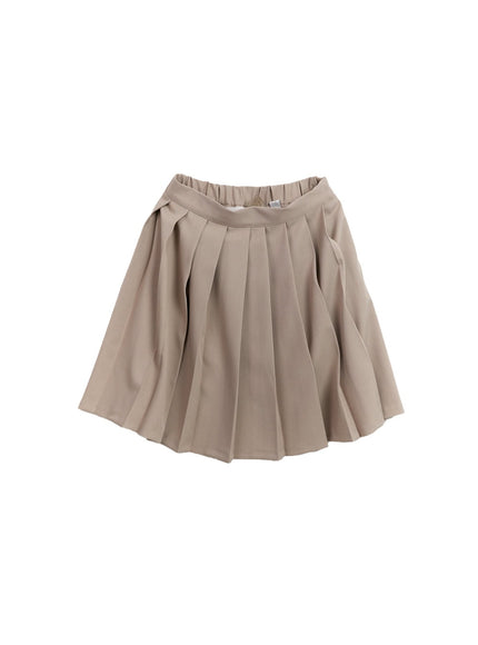 Classic Pleated Midi Skirt CF506